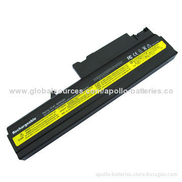 Laptop Battery 6 Cells 10.8V 4800mAh for IBM ThinkPad R50 1831, ThinkPad R50 1832, ThinkPad R50 1833